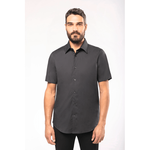 Kariban | Stretch short-sleeved shirt